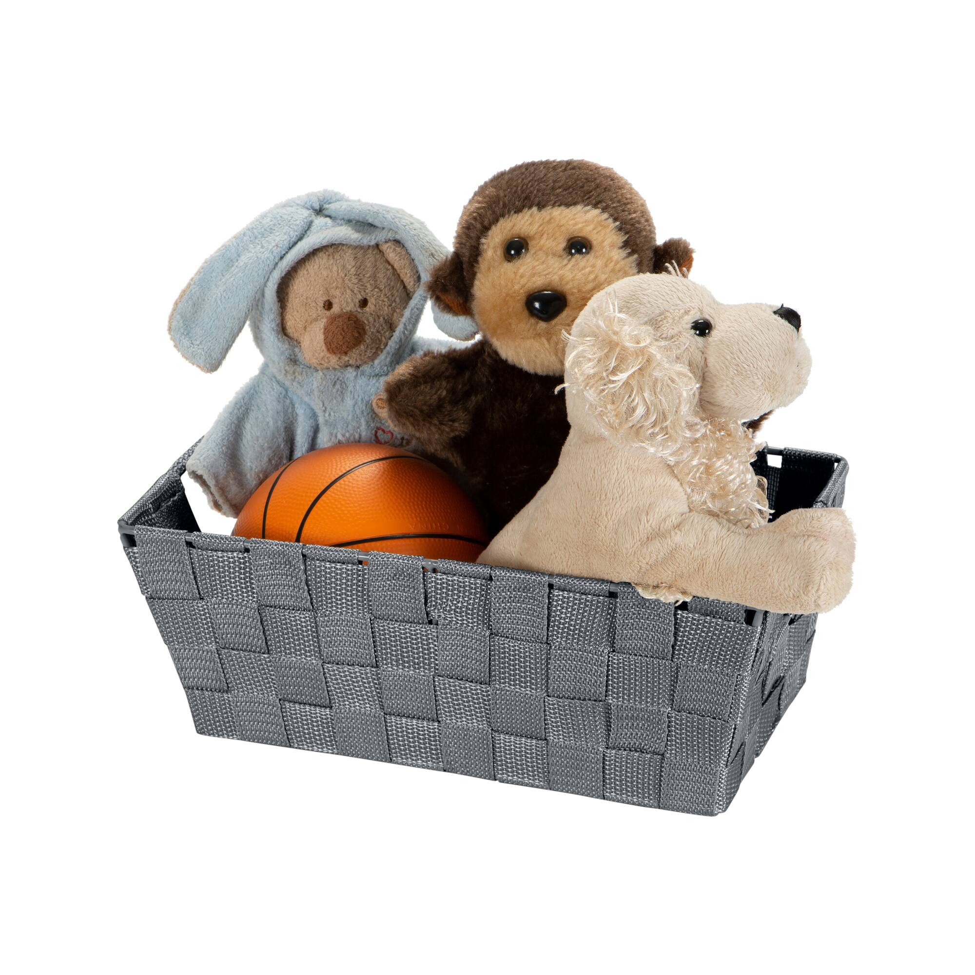 Simplify Small Woven Storage Shelf Bin